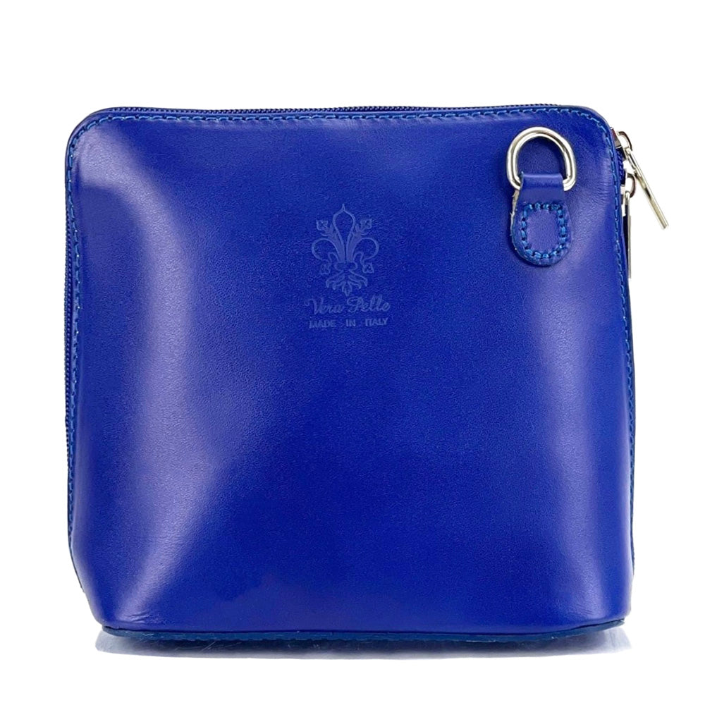 Dalida leather cross-body bag - Made In Italy