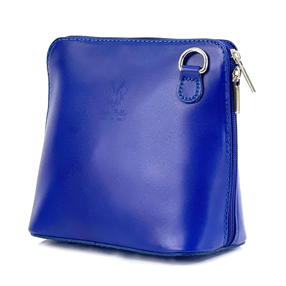 Dalida leather cross-body bag - Made In Italy