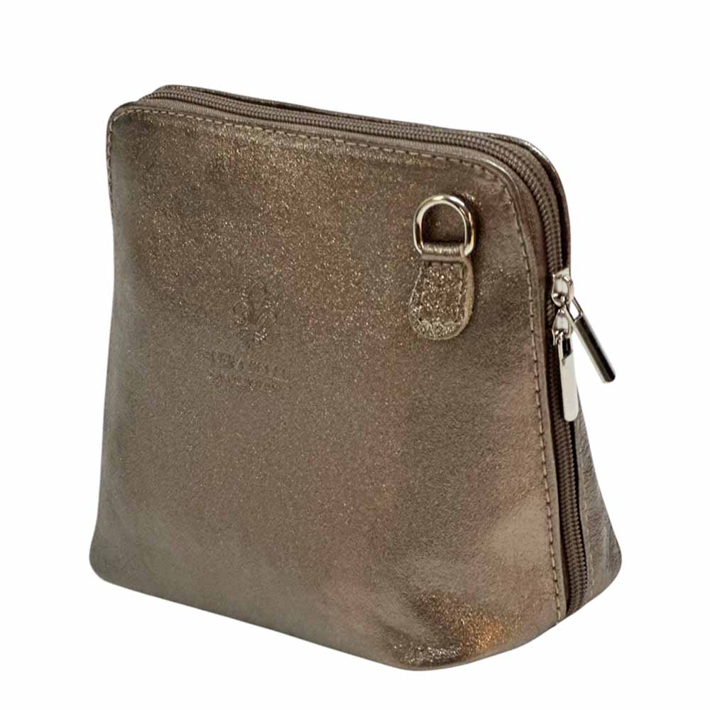 Dalida leather cross-body bag - Made In Italy