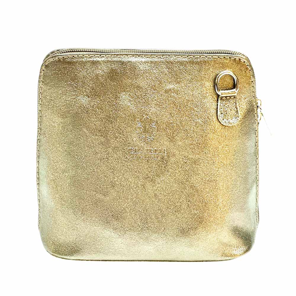 Dalida leather cross-body bag - Made In Italy