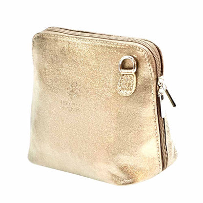 Dalida leather cross-body bag - Made In Italy
