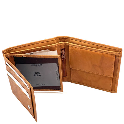 Francesco Leather Wallet - made in ITALY