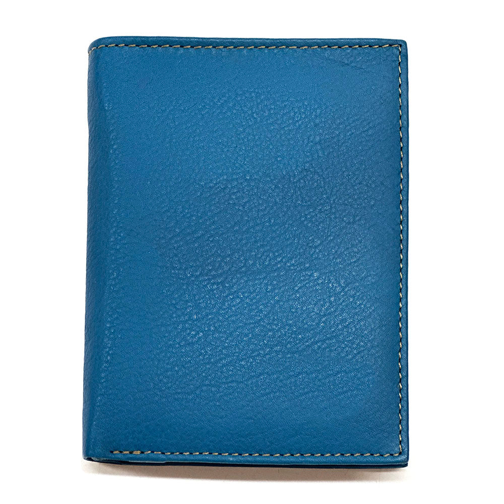 Raviero Cow Leather Vertical Wallet - made in Italy