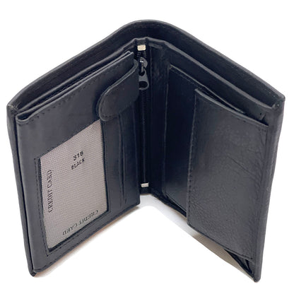 Raviero Cow Leather Vertical Wallet - made in Italy