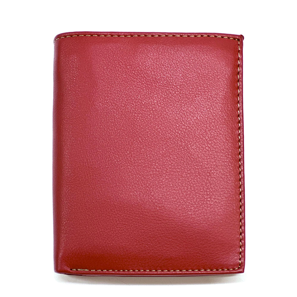 Raviero Cow Leather Vertical Wallet - made in Italy
