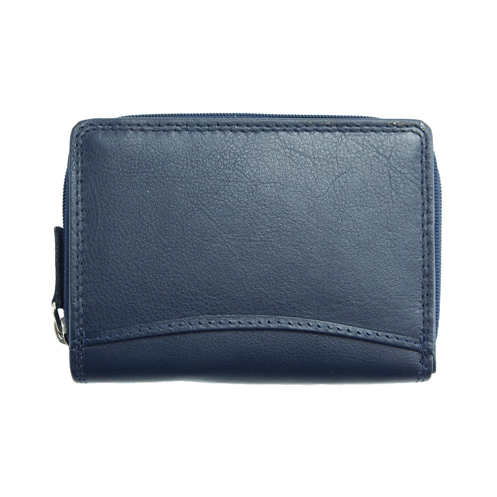 Diamante Compact and Elegant Leather Wallet