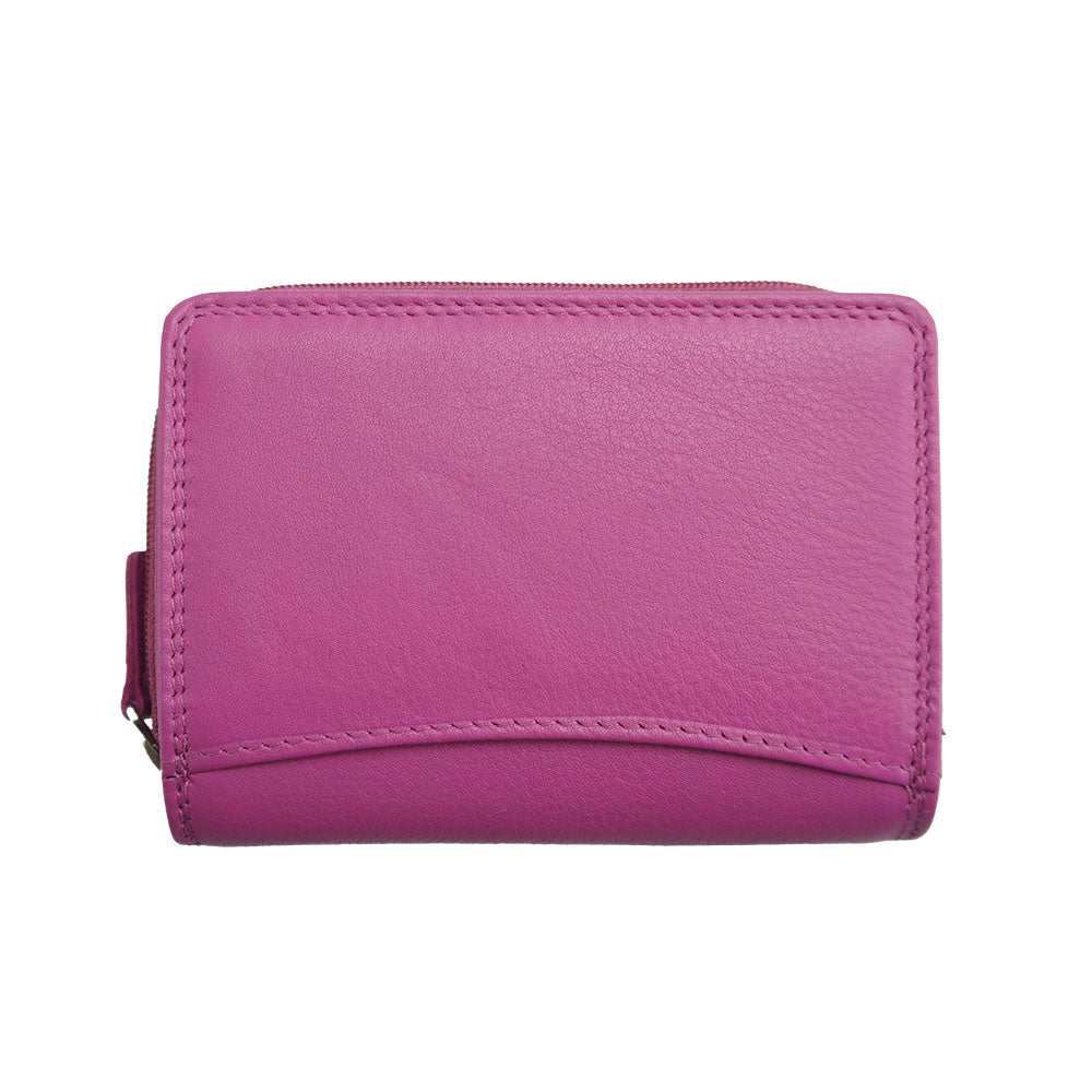 Diamante Compact and Elegant Leather Wallet