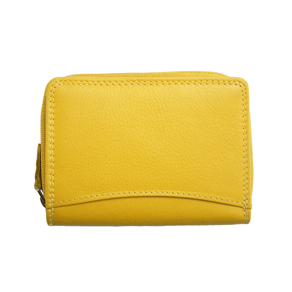Diamante Compact and Elegant Leather Wallet