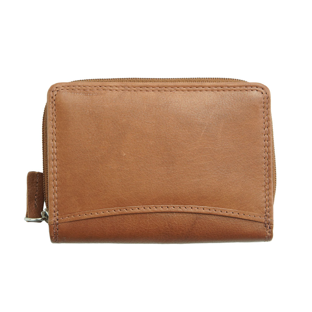 Diamante Compact and Elegant Leather Wallet