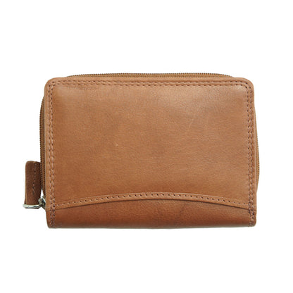 Diamante Compact and Elegant Leather Wallet