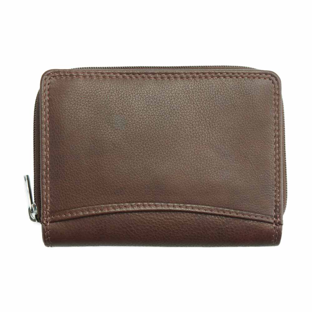 Diamante Compact and Elegant Leather Wallet
