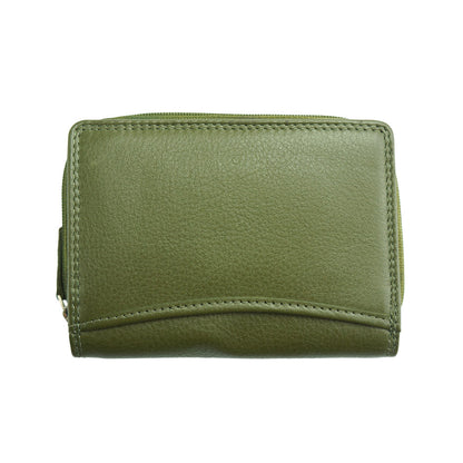 Diamante Compact and Elegant Leather Wallet