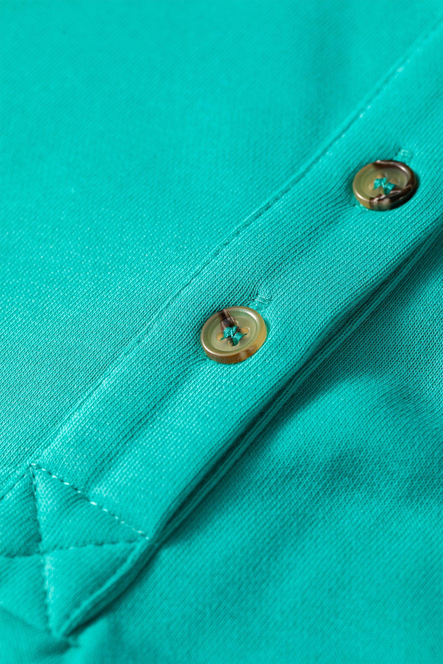 Sea Green Relaxed Fit Polo T Shirt Dress