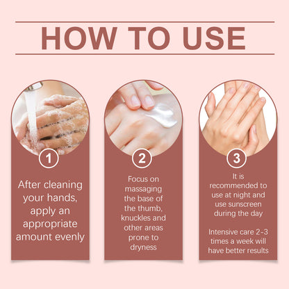 OUHOE Retinol Moisturizing Hand Cream, Shea Butter Moisturizes Fine Lines And Improves Dryness