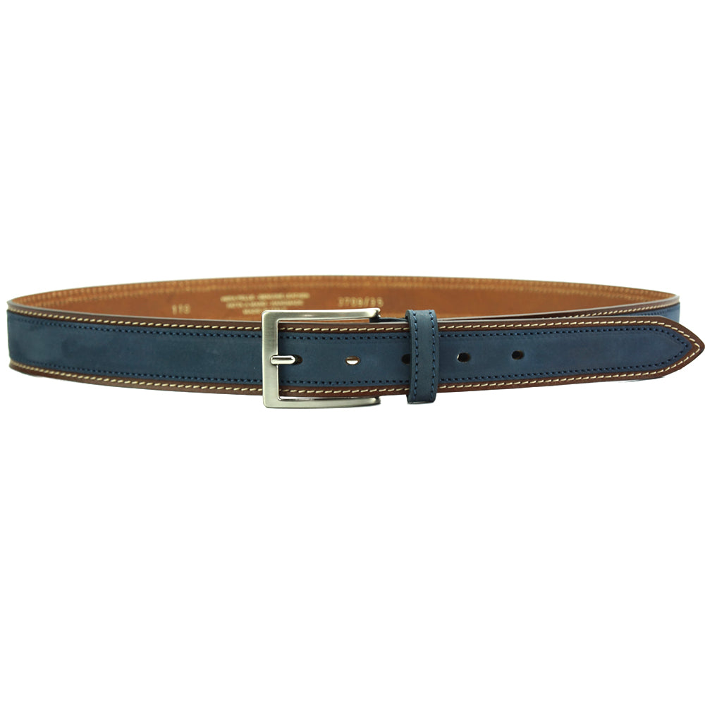 Italo Men’s Leather Belt Timeless Elegance and Functionality - Made In Italy