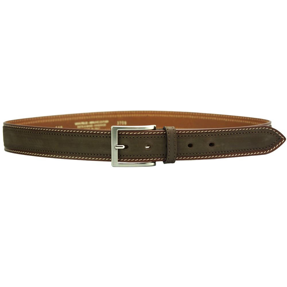 Italo Men’s Leather Belt Timeless Elegance and Functionality - Made In Italy