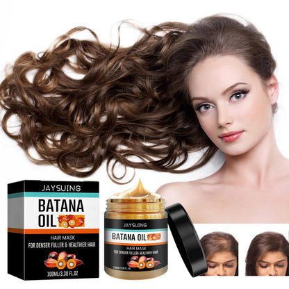Jaysuing Batana Dense Hair Mask Solid Hair Dense Hair Deep Moisturizing Repair Dye Perm Hair Care Mask