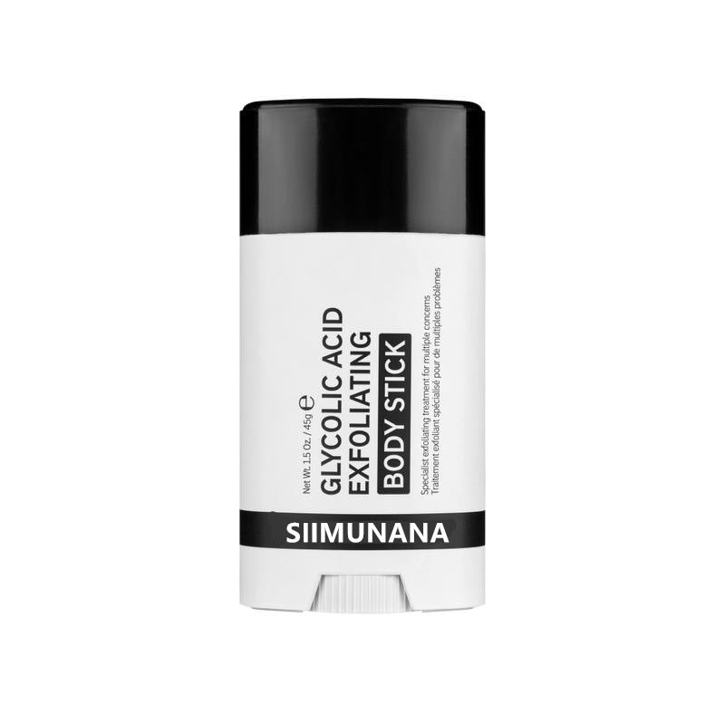 Exfoliating scrub stick purifies and cleanses the body