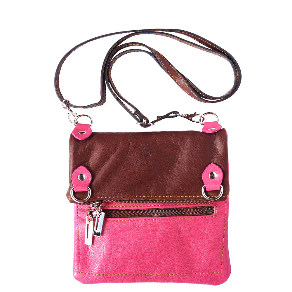 Brigit Shoulder bag in soft genuine leather - Made In Italy