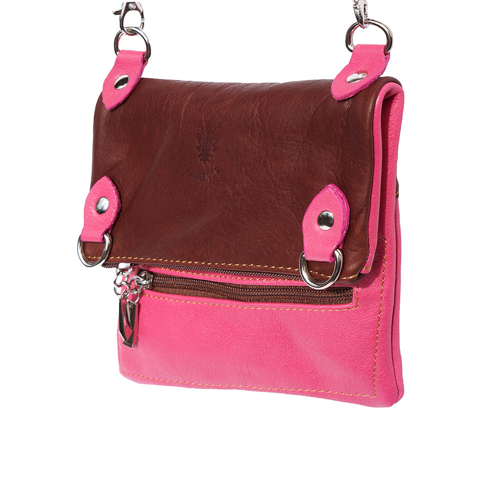 Brigit Shoulder bag in soft genuine leather - Made In Italy