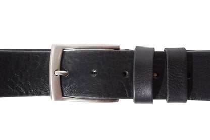 Italian Handmade Full-Grain Leather Belt 4 cm - Made In Italy