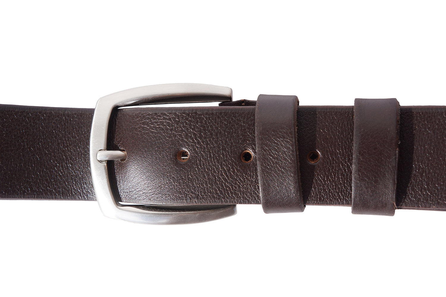 Italian Handmade Full-Grain Leather Belt 4 cm - Made In Italy