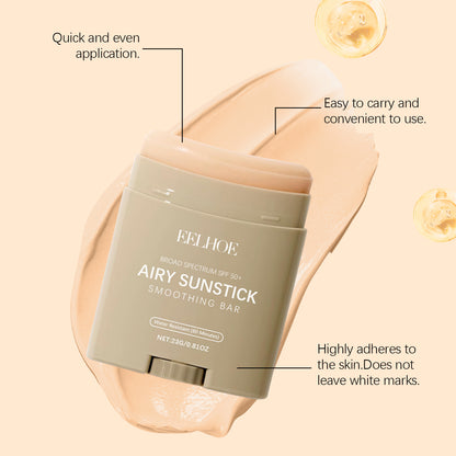 Refreshing And Moisturizing Protective Stick: Summer Moisturizing And Caring For Radiant Skin, Refreshing And Non-Greasy Protective Stick