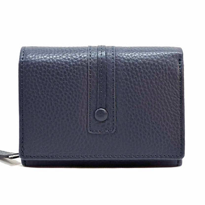 Tris Leather Wallet - Made In Italy