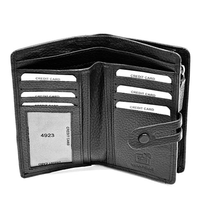 Isotta Italian Handmade Leather Wallet for Women - Made In Italy