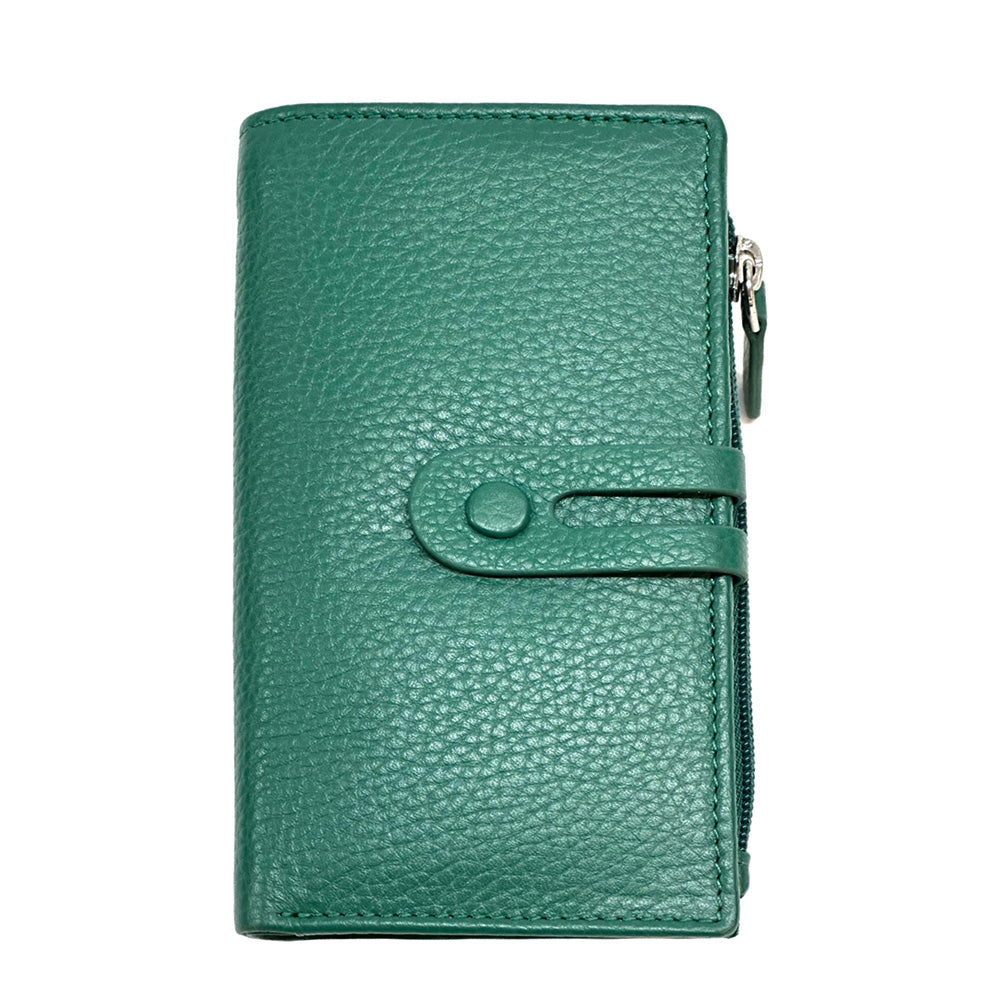 Isotta Italian Handmade Leather Wallet for Women - Made In Italy