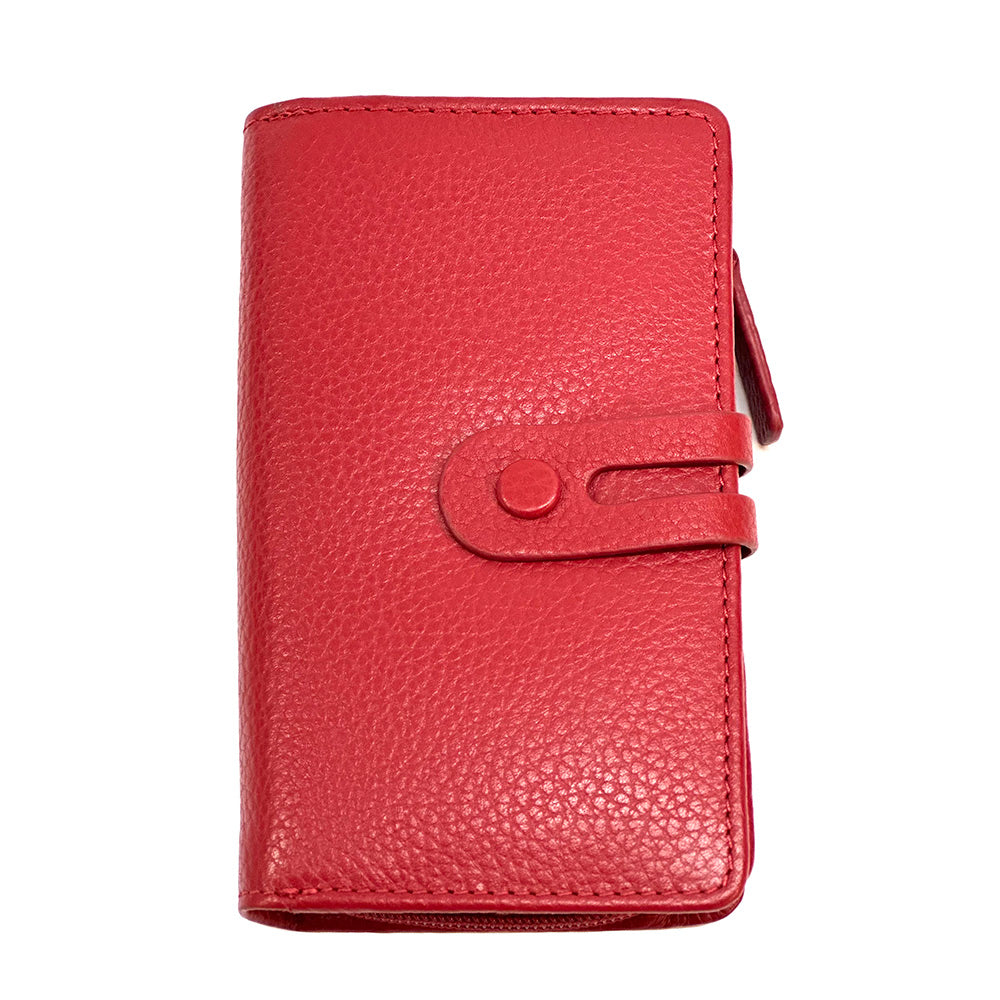 Isotta Italian Handmade Leather Wallet for Women - Made In Italy