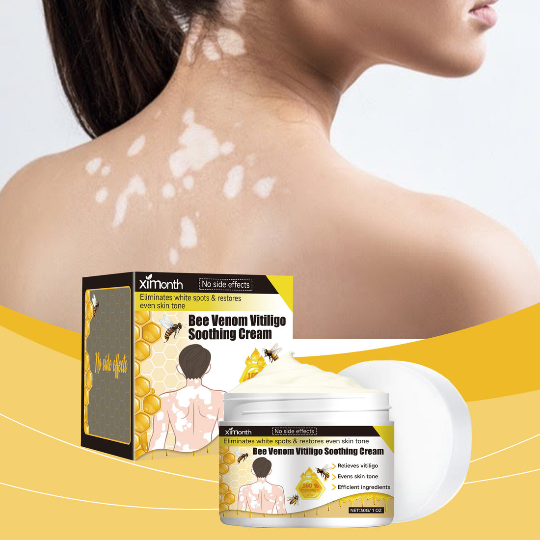 Ximonth Skin Repair Cream Restores Uneven Skin Tone, Gentle Moisture And Easy Absorption