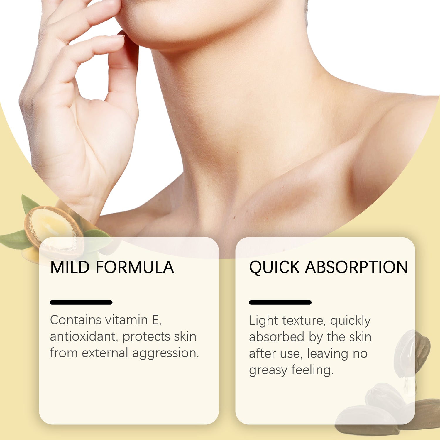 WoodSleep Butter Care Cream Gentle Moisturizing Moisturizing Care Facial Skin Care Cream