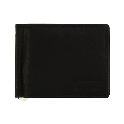 Gianni Cow Leather Money Clip Wallet - Made In Italy