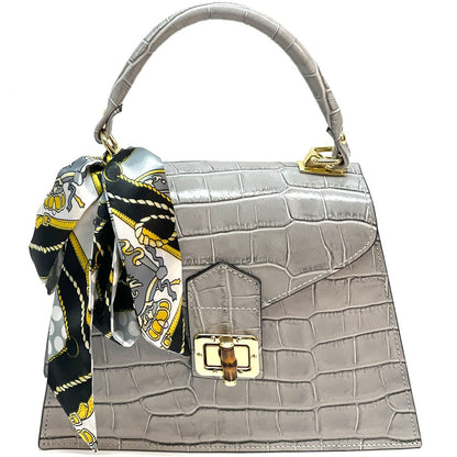 Vittoria cow leather Handbag - Made In Italy