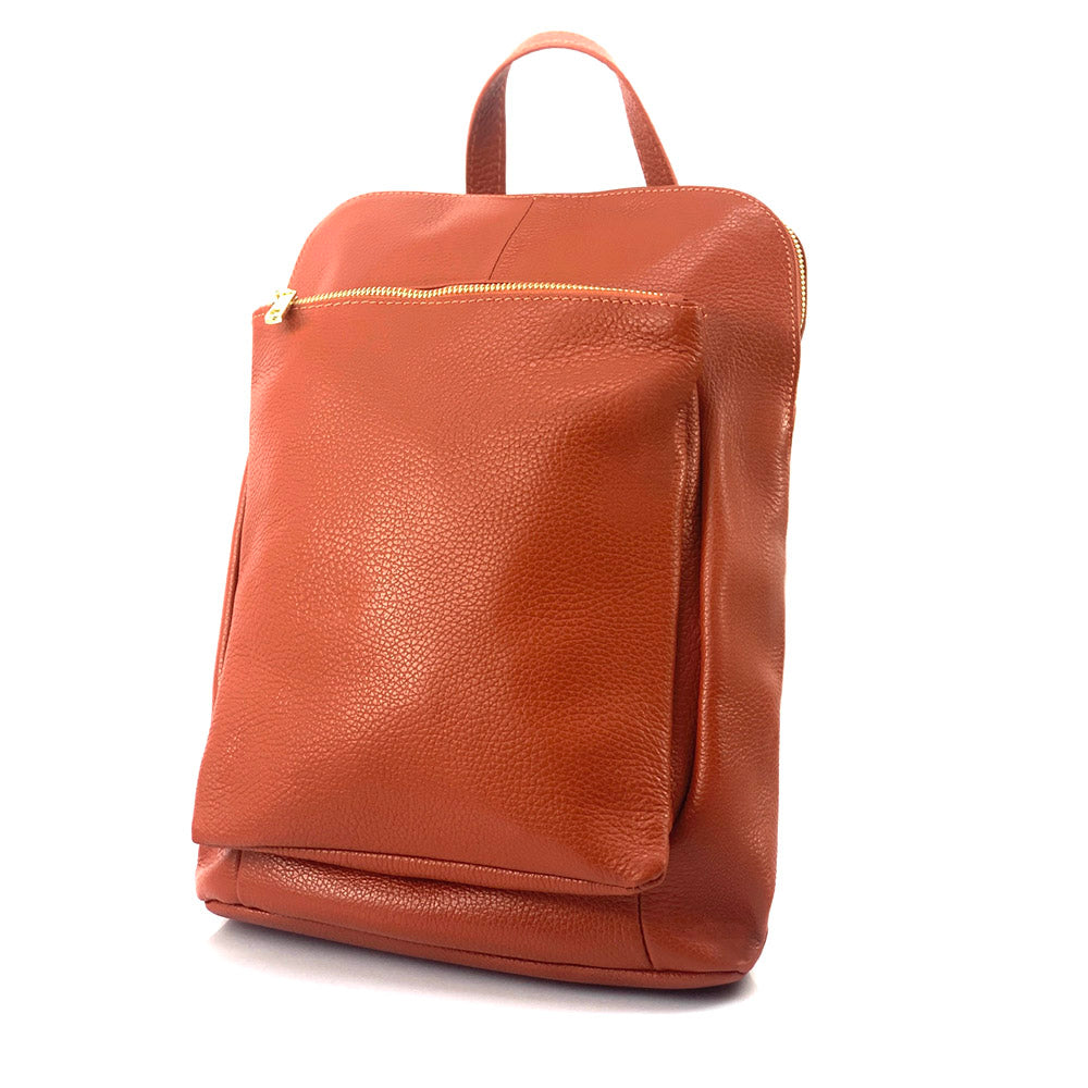 Ghita Italian Leather Backpack - Made In Italy