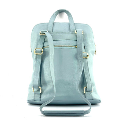 Ghita Italian Leather Backpack - Made In Italy