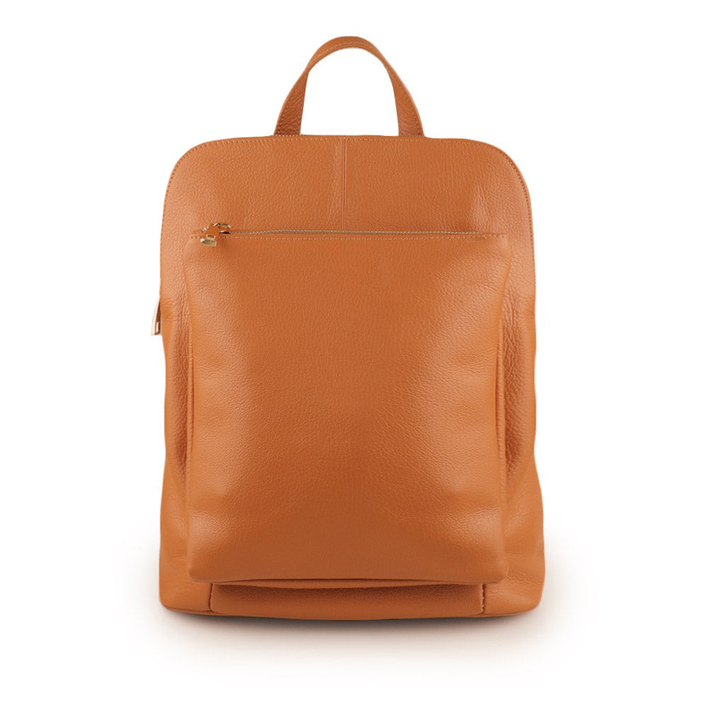 Ghita Italian Leather Backpack - Made In Italy