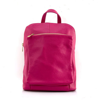 Ghita Italian Leather Backpack - Made In Italy