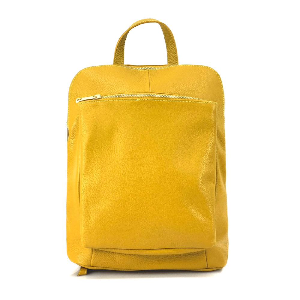 Ghita Italian Leather Backpack - Made In Italy