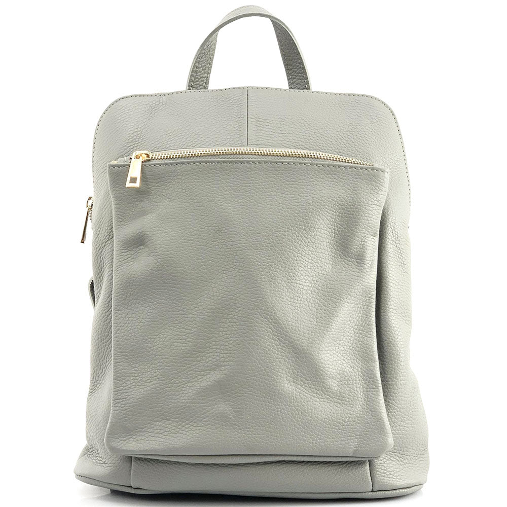 Ghita Italian Leather Backpack - Made In Italy