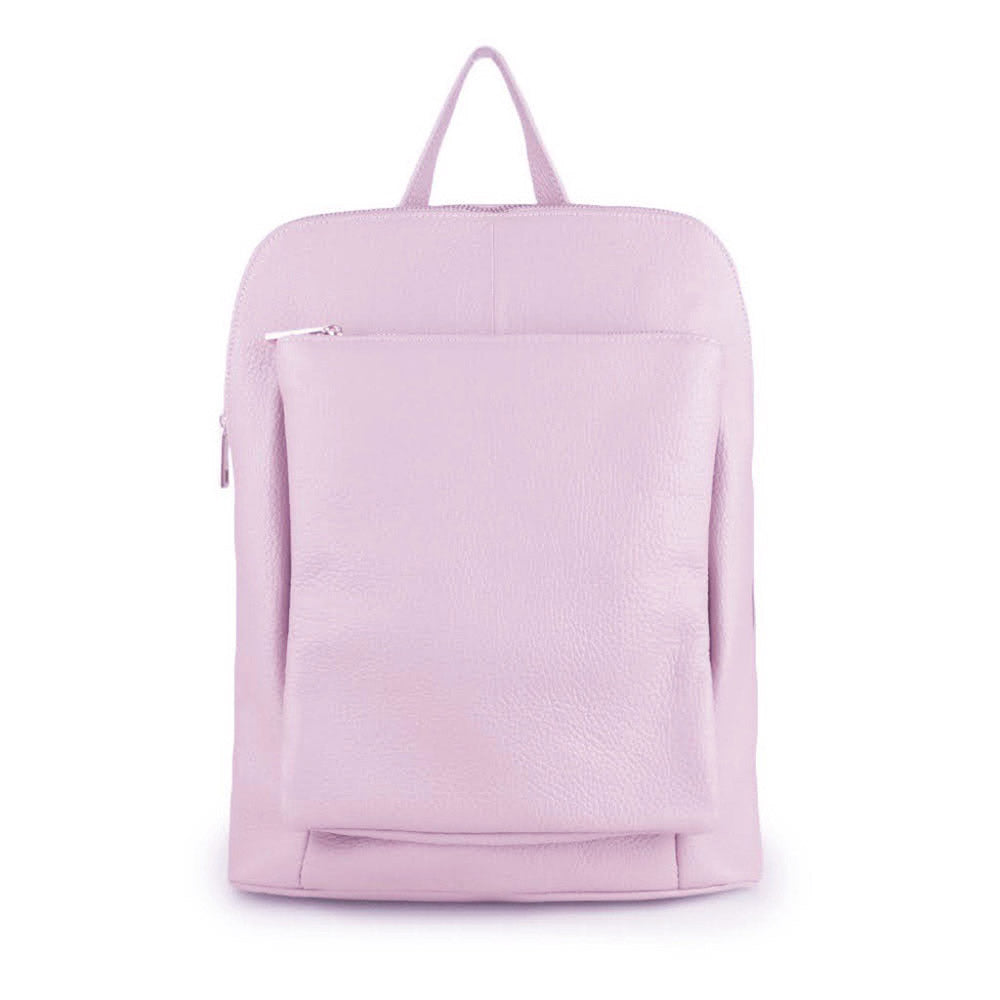 Ghita Small Italian Leather Backpack - made in Italy