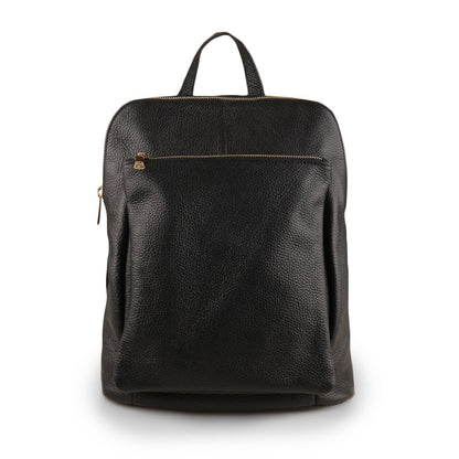 Ghita Italian Leather Backpack - Made In Italy