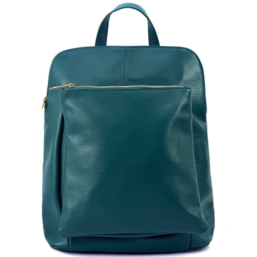 Ghita Italian Leather Backpack - Made In Italy