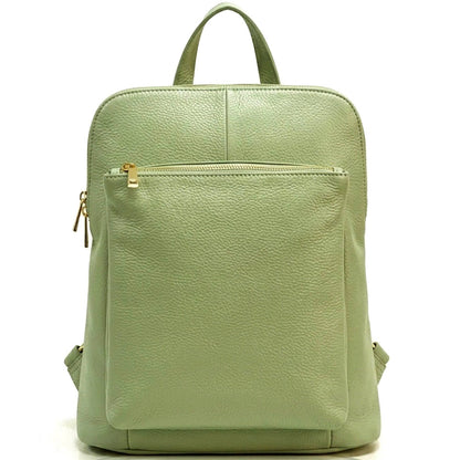Ghita Italian Leather Backpack - Made In Italy