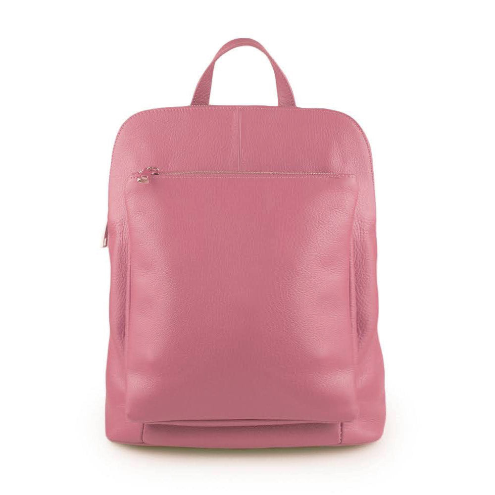 Ghita Italian Leather Backpack - Made In Italy