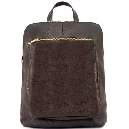 Ghita Italian Leather Backpack - Made In Italy