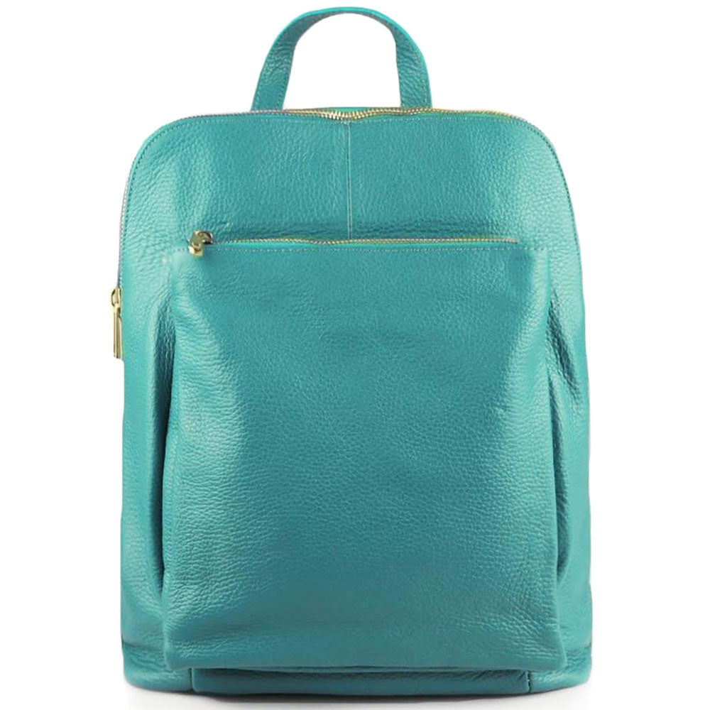 Ghita Italian Leather Backpack - Made In Italy