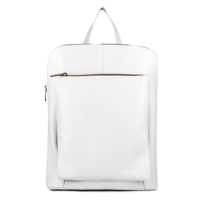 Ghita Small Italian Leather Backpack - made in Italy