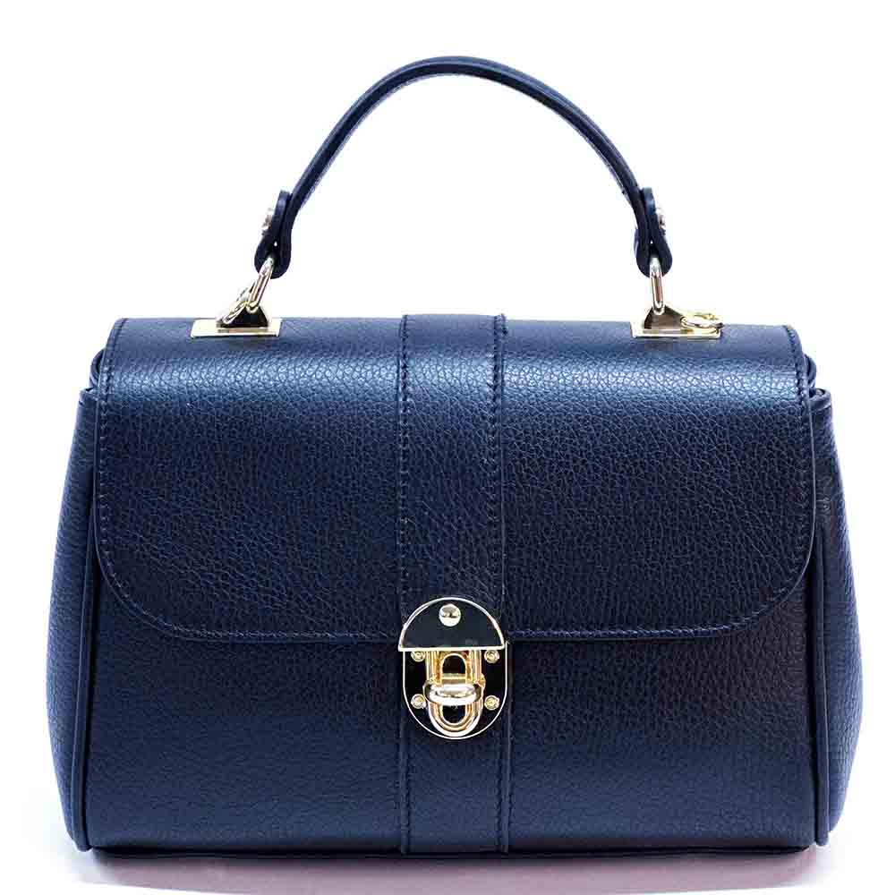 Bowling leather bag - Made In Italy